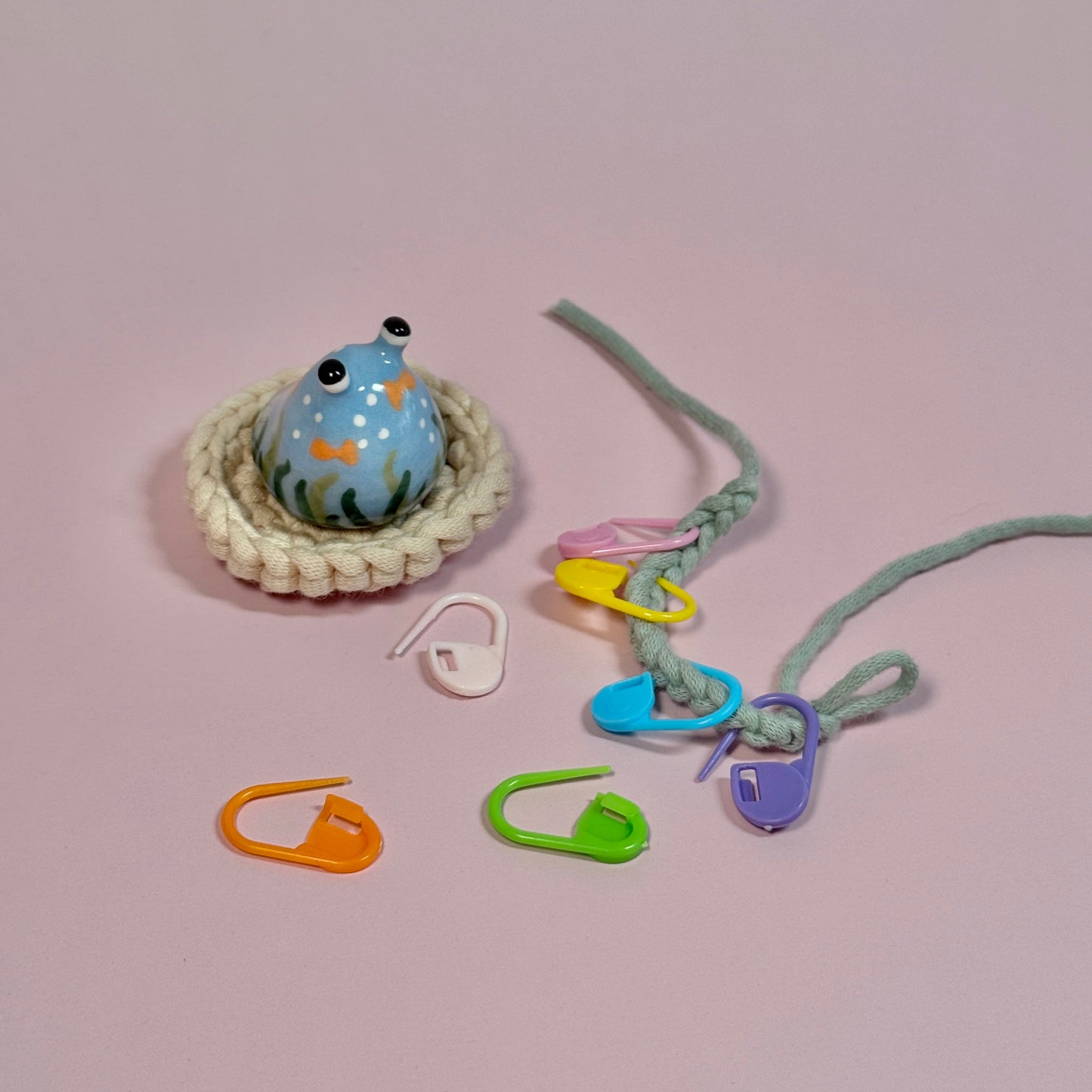 Stitch Markers with Case - 80 pcs