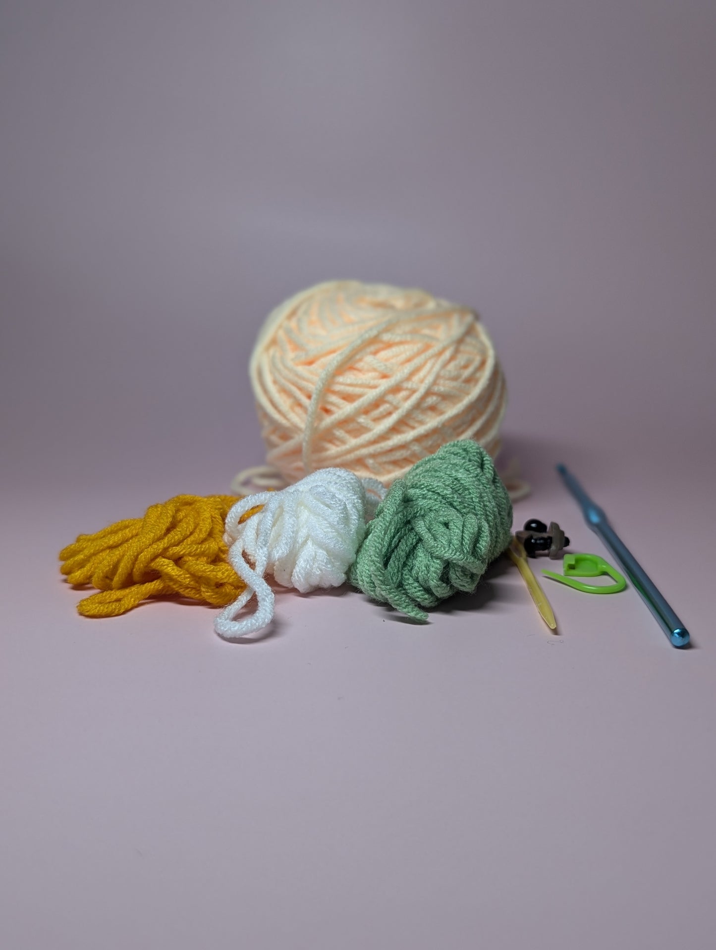 Duck Crochet Kit - Amigurumi Kit Mr Ducky