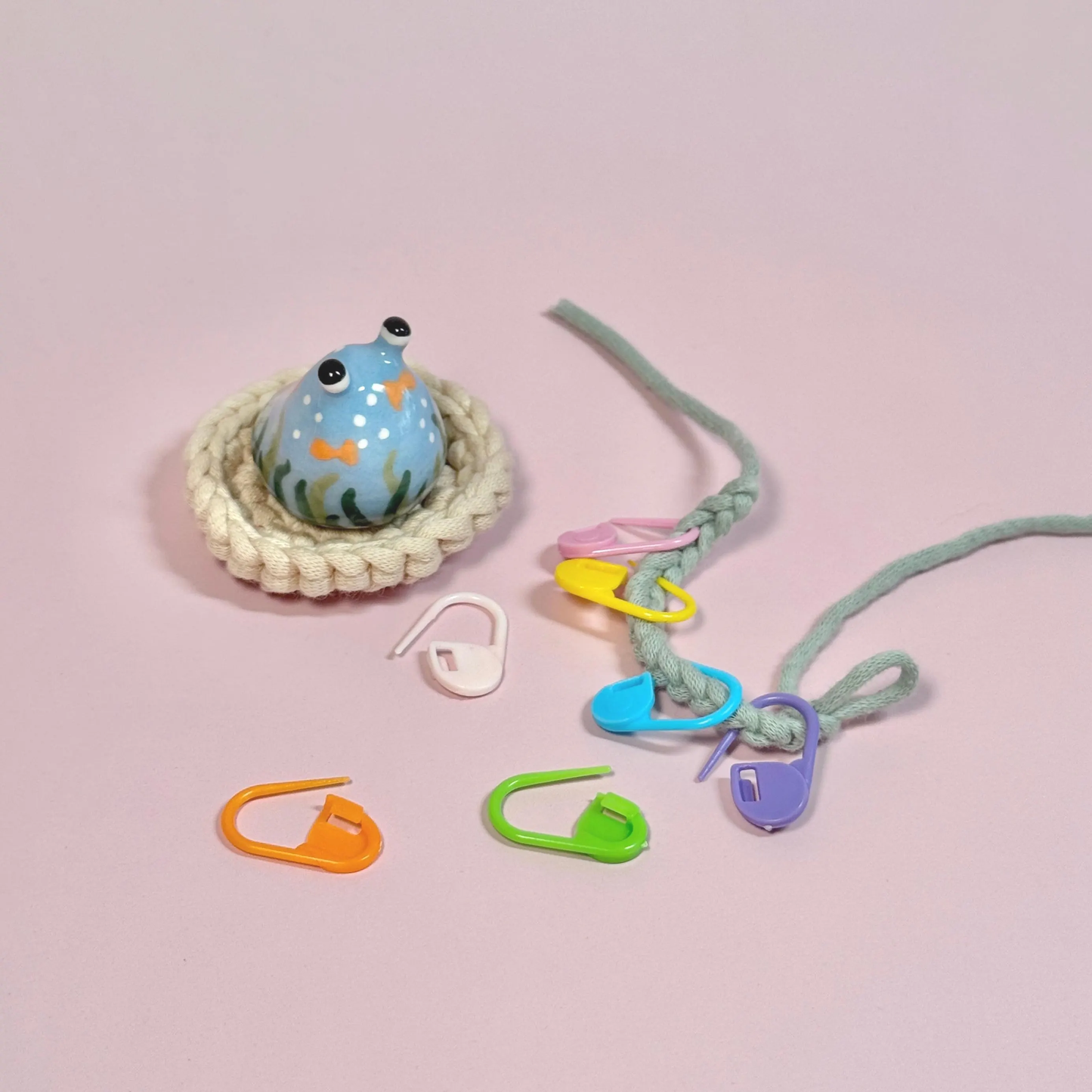 Stitch Markers with Case - 80 pcs