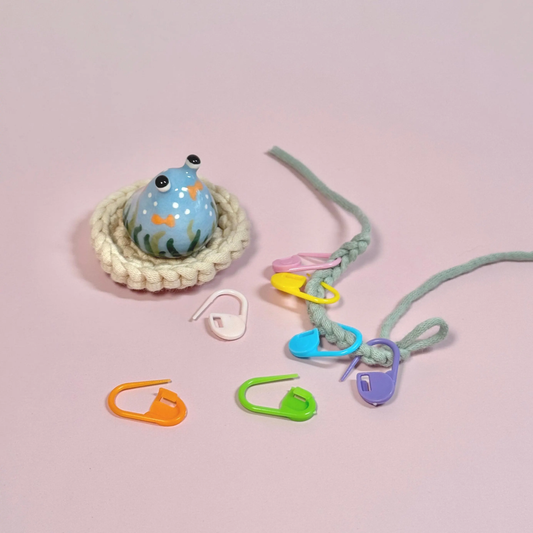 Stitch Markers with Case - 80 pcs